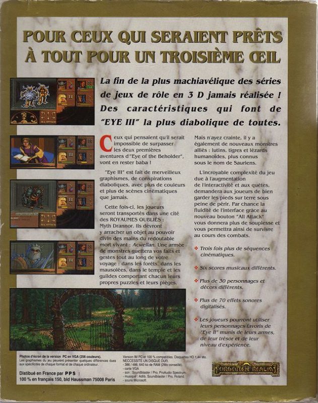 Eye Of The Beholder III : A l'Assaut de Myth Draenor dos