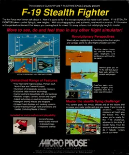 F-19 Stealth Fighter - Dos