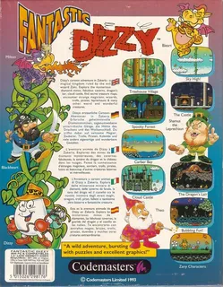Fantastic Adventures Of Dizzy - Dos