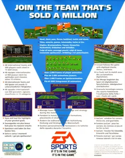 FIFA International Soccer - Dos