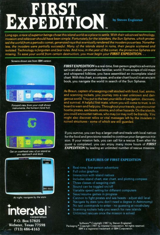 First Expedition dos