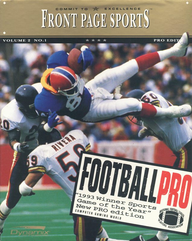 Front Page Sport Football Pro 94 Season