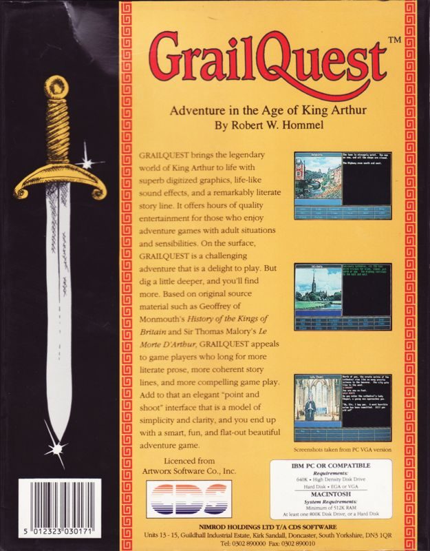 Grailquest dos