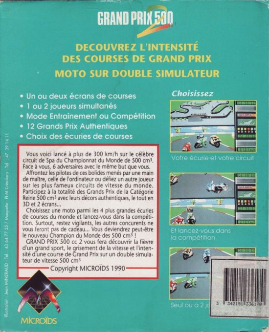 Jaquette arrière