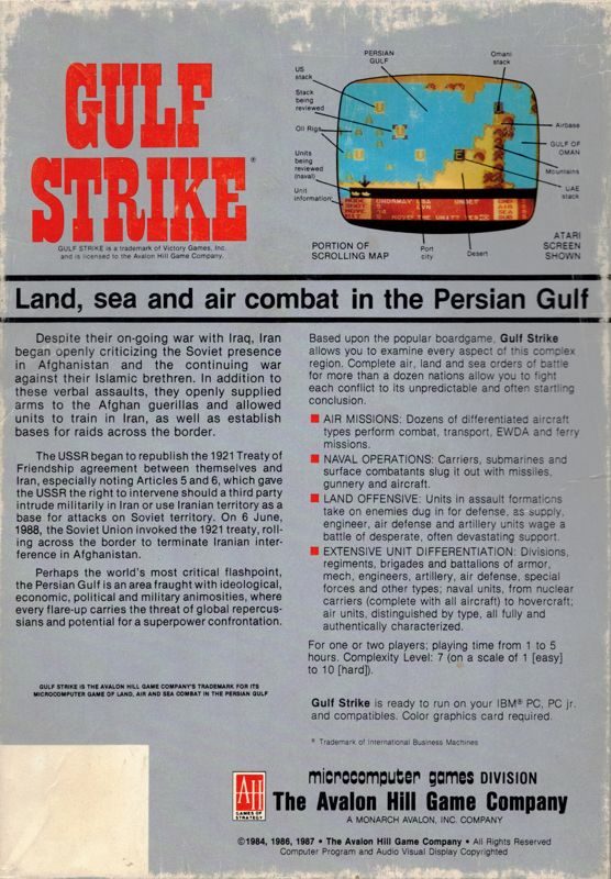 Gulf Strike dos