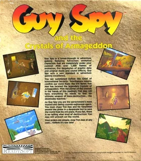 Guy Spy and the Crystals of Armageddon - Dos