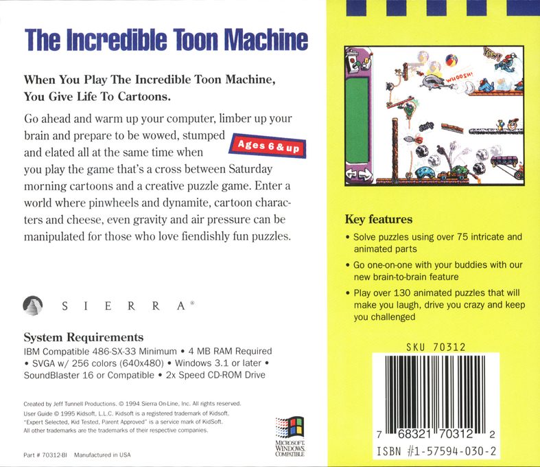 Incredible Toon Machine - Dos