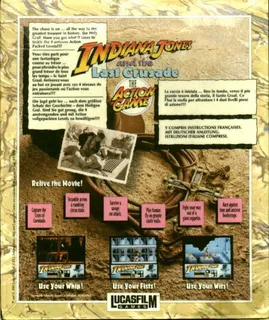 Indiana Jones 3 The Last Crusade - Dos