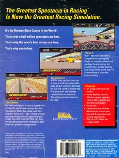 Indianapolis 500 : The Simulation - Dos