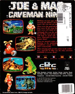 Joe And Mac Caveman Ninja Original Install - Dos