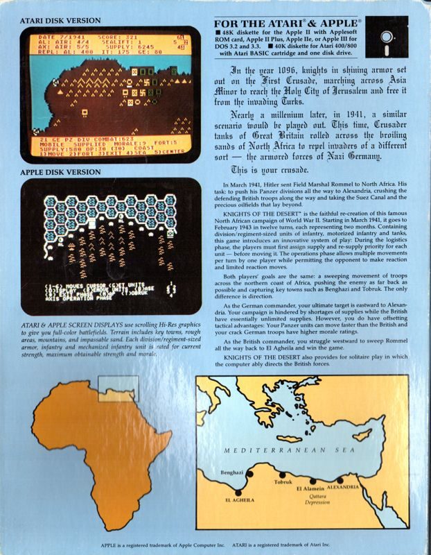 Knights of the Desert dos