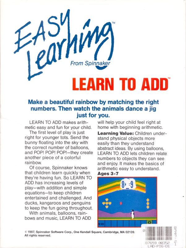 Learn to Add dos