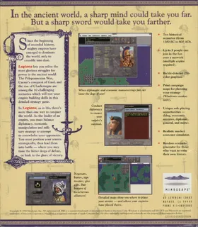 Legions Conquest And Diplomacy In The Ancient World - Dos