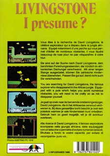 Livingstone I Presume? - Dos