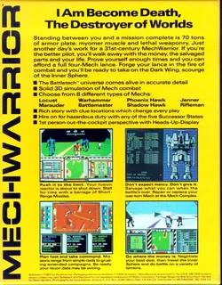 MechWarrior - Dos