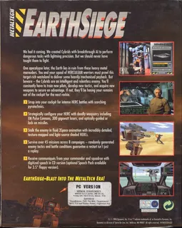 Metaltech : Earthsiege - Dos