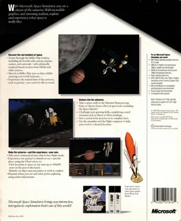 Microsoft Space Simulator - Dos