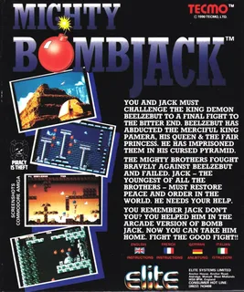 Mighty Bomb Jack - Dos