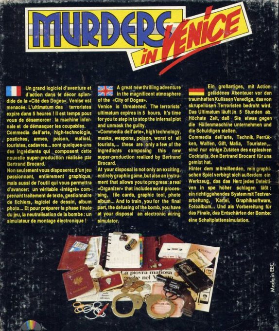 Jaquette arrière