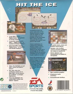 NHL Hockey 95 - Dos