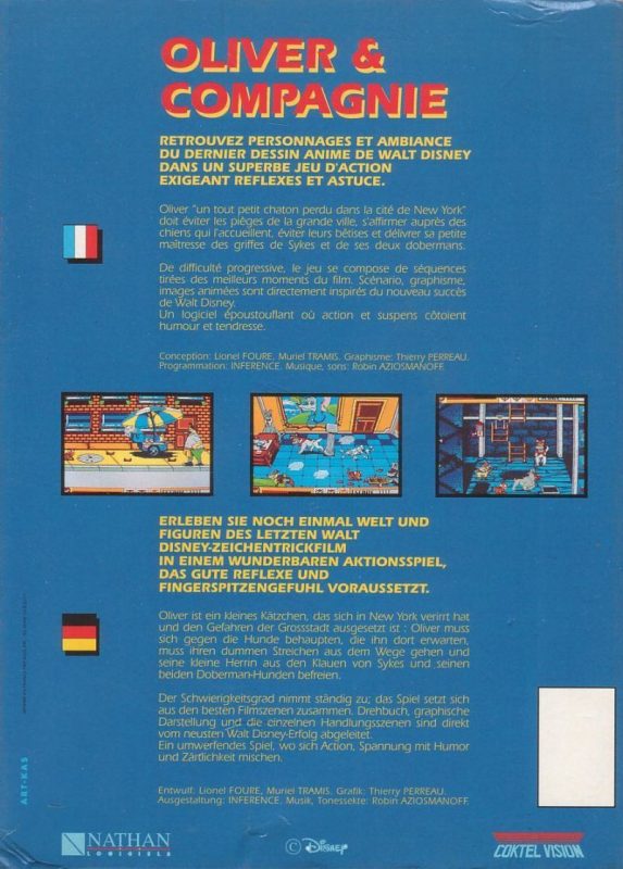 Jaquette arrière