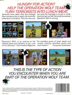 Operation Wolf - Dos