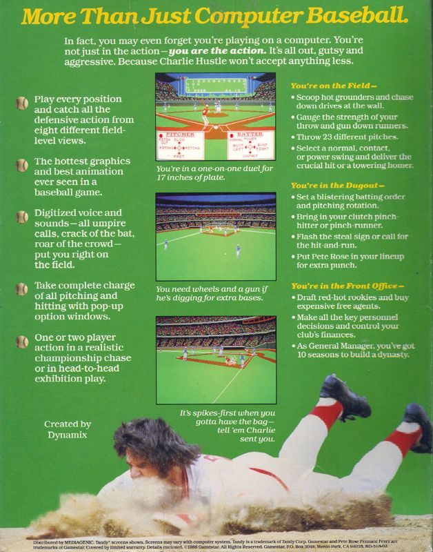 Pete Rose Pennant Fever dos