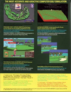 Pga Tour Golf - Dos
