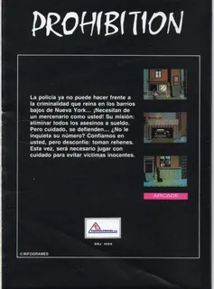 Prohibition - Dos