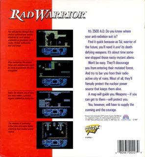 Rad Warrior - Dos