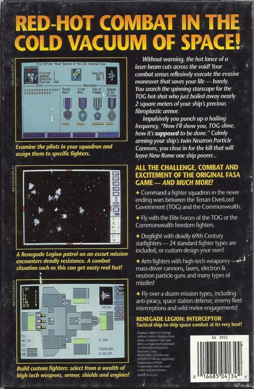 Renegade Legion : Interceptor dos