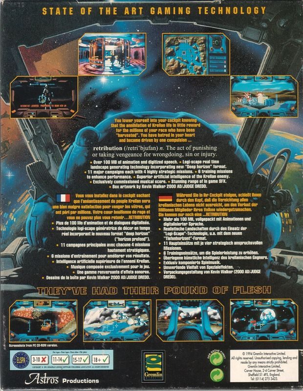 Jaquette arrière