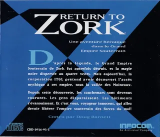 Return to Zork - Dos