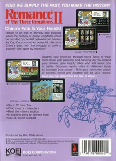 Romance of the Three Kingdoms II - Dos