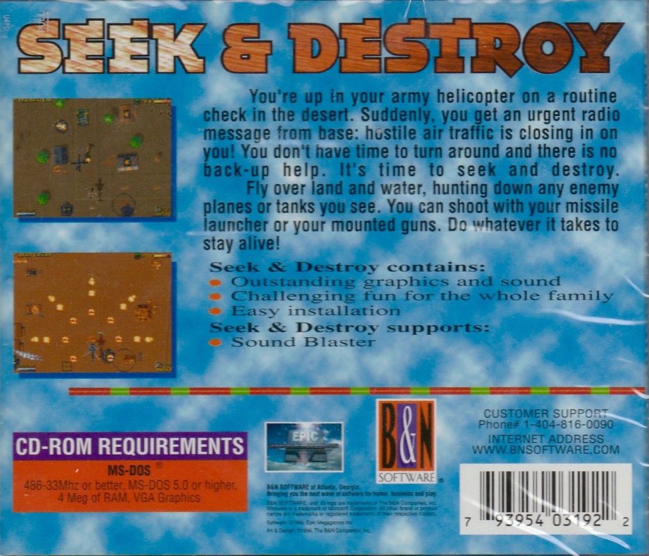 Seek and Destroy dos