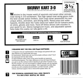 Skunny Kart - Dos