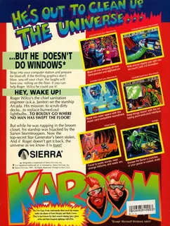 Space Quest I: Roger Wilco in the Sarien Encounter - Dos
