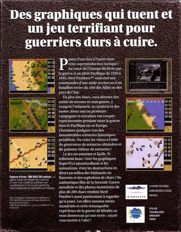 Jaquette arrière