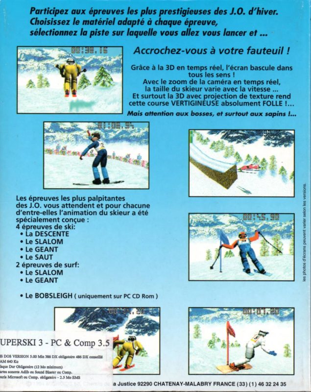 Jaquette arrière