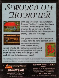Sword Of Honour - Dos