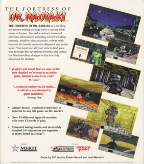 The Fortress Of Doctor Radiaki - Dos