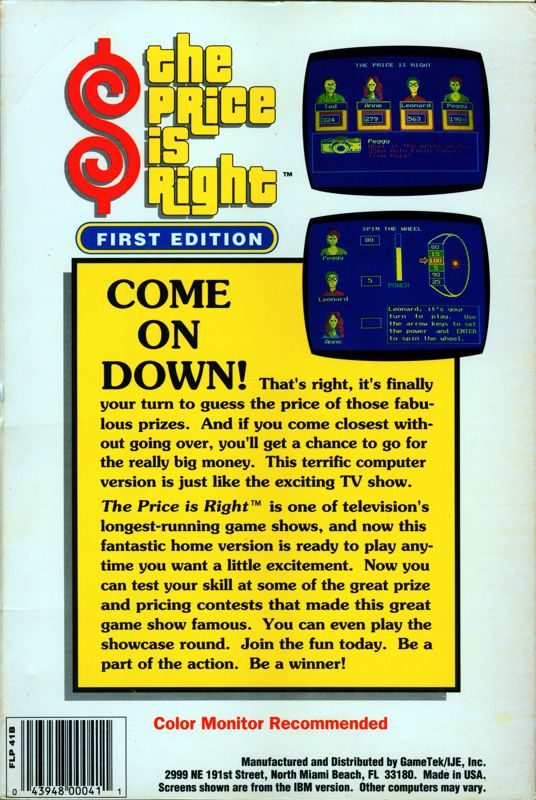 The Price is Right dos