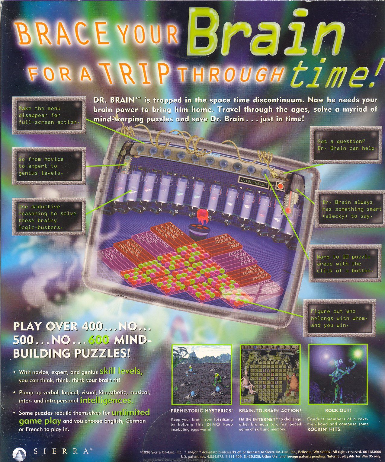 The Time Warp of Dr. Brain dos
