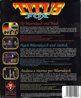 Titus the Fox : To Marrakech and Back - Dos