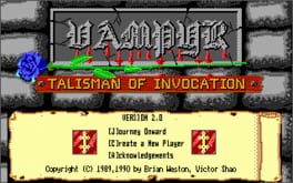 Vampyr - Talisman of Invocation