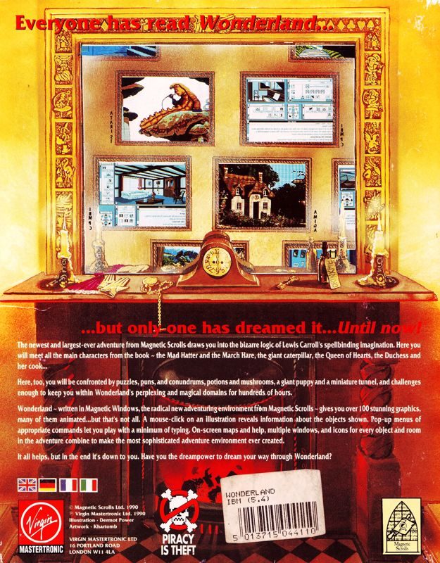 Jaquette arrière