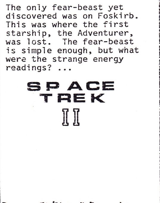 Space Trek I