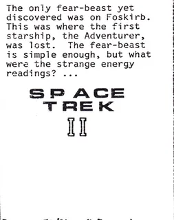 Space Trek I
