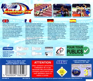 Virtua Athlete 2K - Dos