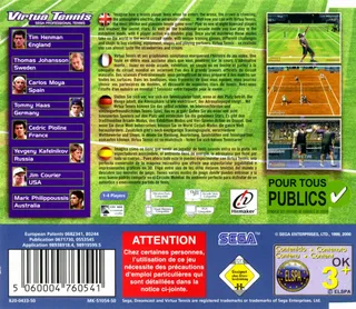 Virtua Tennis - Sega Professional Tennis - Dos